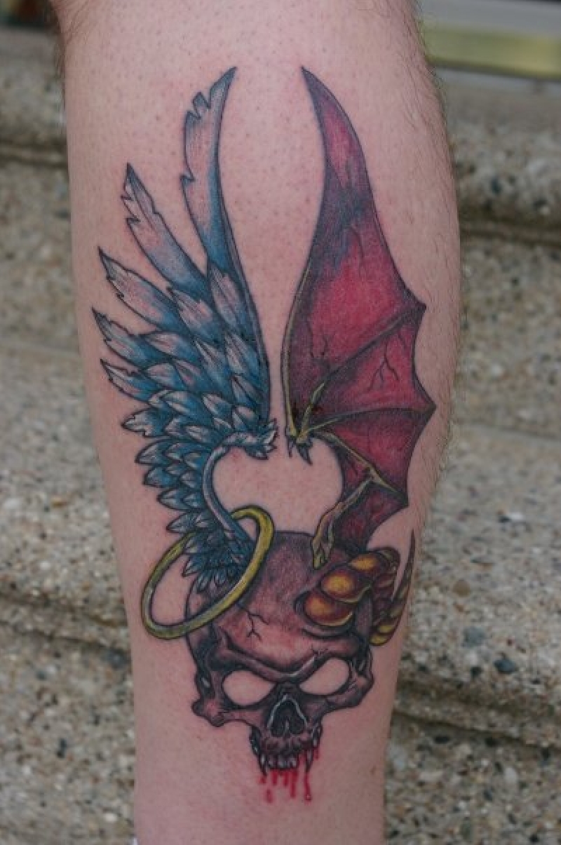 first tattoo done with new scream ink!