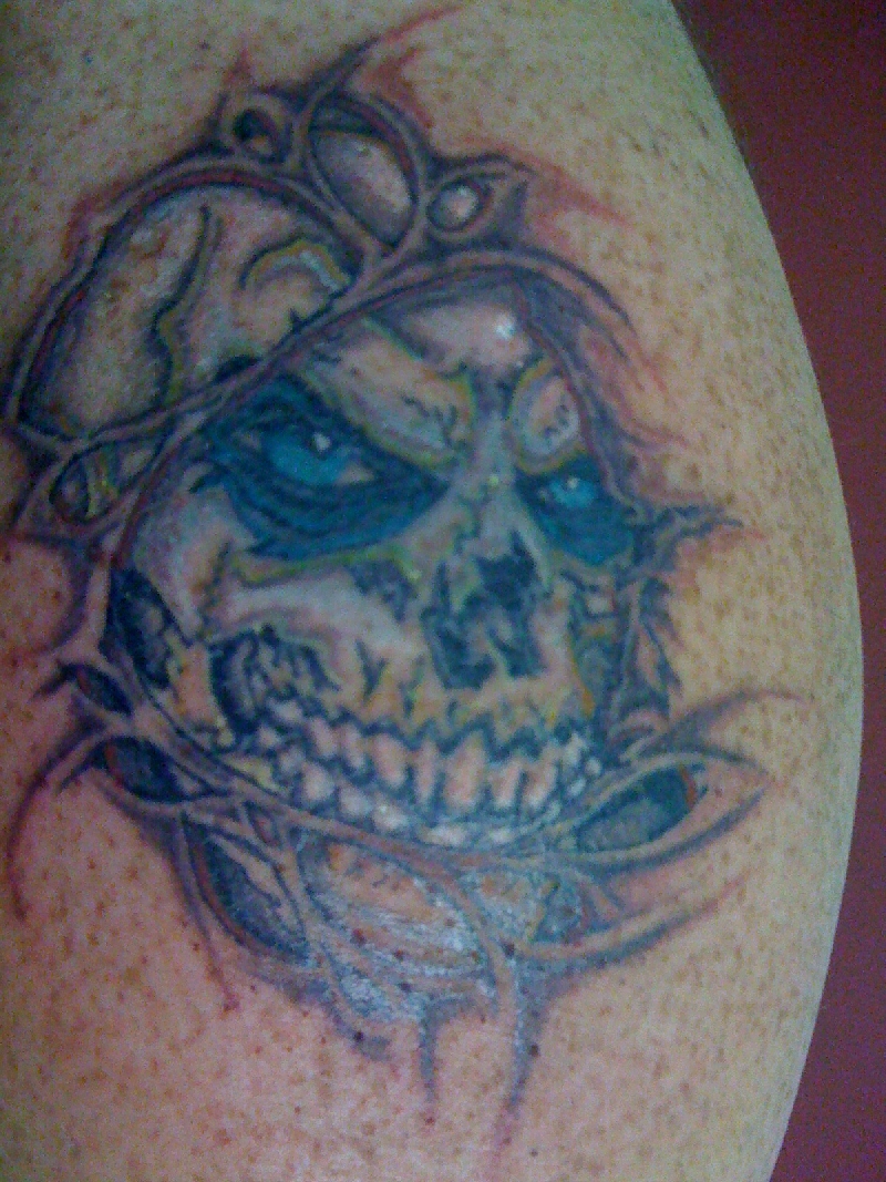 skull tattoo