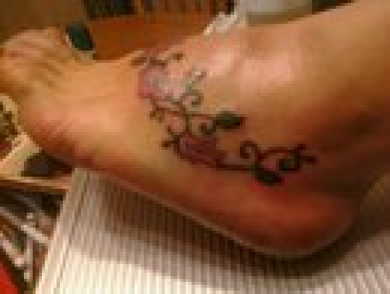 Foot tattoo