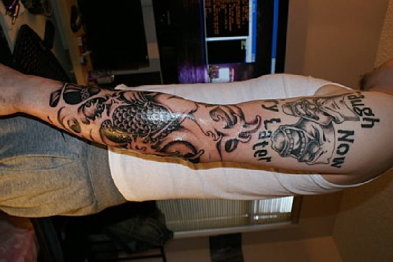 koi full sleeve by erick dela cruz